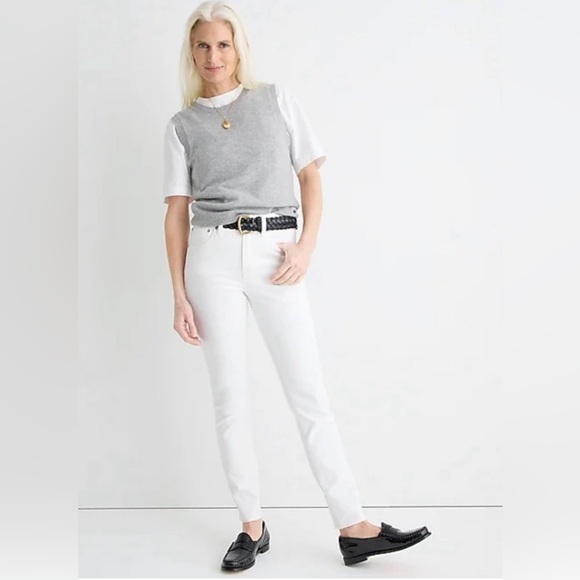 J Crew toothpick white skinny jeans size 26 - Picture 2 of 9